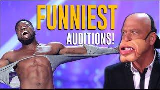 Top 10 FUNNIEST Auditions Of The Decade on @America's Got Talent  Will Make You LOL