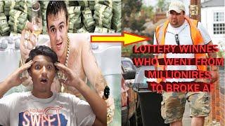 TOP 10 PEOPLE WHO BECAME  BROKE AFTER WINNING LOTTERIES|REACTION VIDEO|NAZRANI VLOGS