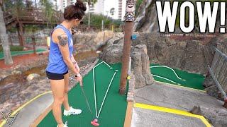 Lucky Mini Golf Hole In One Bounce and Awesome Holes!