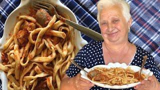 Pasta Grannies enjoys Filomena's 'sfusellati' hand-rolled maccheroni