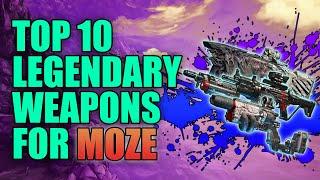 Borderlands 3 | Top 10 Legendary Weapons for Moze the Gunner - Best Guns for Moze