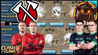 The Pros Battling it Out! Tribe Gaming vs J'Off! | Clash of Clans