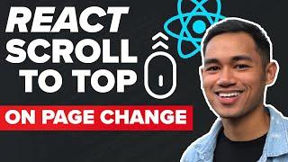 React Scroll to Top on Page Change with React Router