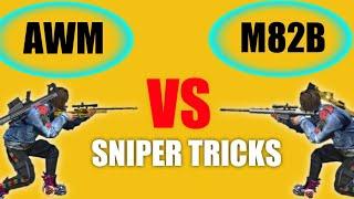 AWM vs M82B Sniper Full Comparison