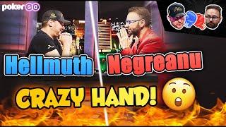 HELLMUTH vs NEGREANU | Hellmuth did WHAT?! in the High Stakes Duel