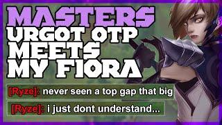 Top Gapping a 1.3M Mastery Point Urgot OTP in Masters | ForgottenProject