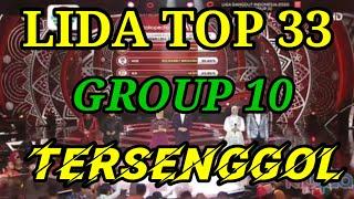 Yang Tersenggol Tadi Malam Lida 2020 Top 33 Group 10