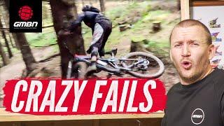 The Craziest Mountain Bike Fails Of The Month | GMBN's February Fails & Bails Reel