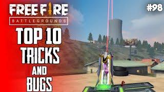 Top 10 New Tricks In Free Fire | New Bug/Glitches In Garena Free Fire #98