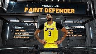 Best Paint Defender Build on NBA 2K20! Most Overpowered Center Build on NBA 2K20!