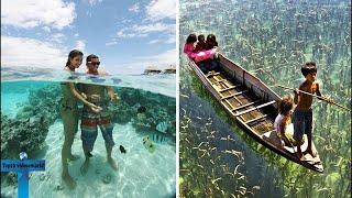 Top 10 Crystal Clear Water Beautiful Places |  Most Crystal Clear Water on Earth and Beautiful Lakes