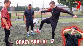 CRAZY Football Skills Challenge with THE F2! (Ft. STREET PANNA)