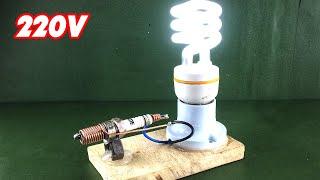 Free Energy Experiment using Light Bulb New Technology Ideas Science Project 2020