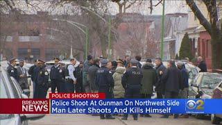 Police Fire Shots At Gunman On Northwest Side