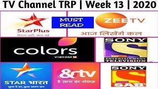 Top 10 TV Channel TRP ( Urban ) | Week 13 | 2020