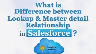 Difference between lookup & master detail relationship | Question-02 | Interview Preparation Series