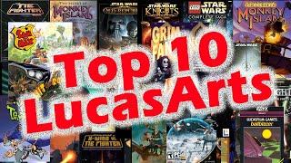 Top 10 LucasArts Games - SPOILER: Star Wars Galaxies ??