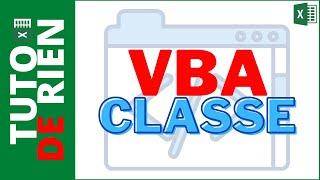 Exel VBA module de classe découverte