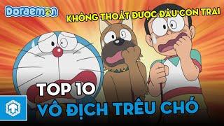 Top 10 Bảo Bối Vô Địch Chọc Chó | Doraemon | Ten Anime