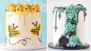 Satisfying Delicious Buttercream Cakes Decorating Ideas | Top 15 Yummy Cake Compilation