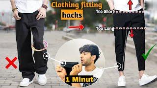 Clothing Fit Guide|5 Clothing "FITTING"Hacks Every STYLISH Guy Should Know(Best