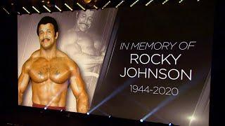 NXT honors Rocky Johnson with a 10-bell salute