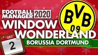 Window Wonderland FM20 | BORUSSIA DORTMUND | Day 2 | Football Manager 2020 Advent Series