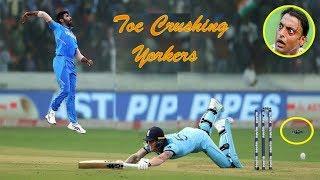 Top 10 Toe Crushing Yorkers in Cricket History Ever | Fastest Yorkers | Deadliest Yorkers