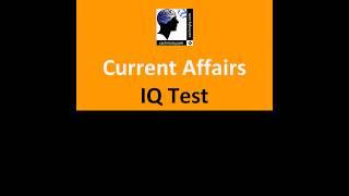 Top Current Affairs IQ Online Quiz for BPSC