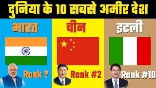 दुनिया के 10 सबसे अमीर देश 2020 | Top 10 Richest Country in the world 2020