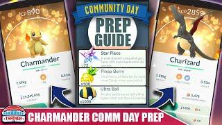 PREP NOW! TOP TIPS FOR SHINY *CHARMANDER* COMMUNITY DAY PREP - 3X CATCH DUST | Pokémon GO