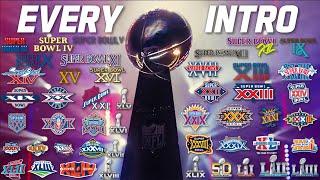 Every Super Bowl Intro!