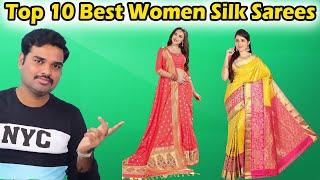 ✅ Top 10 Best Women's Silk Saree's in India 2020 With Price | Pure Silk Saree's Review & Comparison