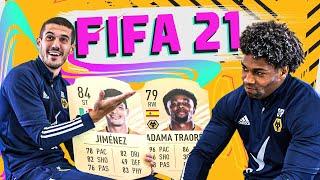 IS ADAMA TRAORE HAPPY THIS YEAR? | WOLVES PLAYERS REACT TO FIFA 21 RATINGS!