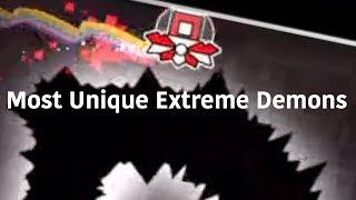 Top 10 Most Unique Extreme Demons in Geometry Dash