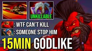 AMAZING Axe 17Min GG NonStop Chop Meepo Into Pieces Nobody Can Kill Him 7.25 Dota 2