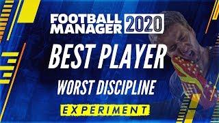 Best Player - Worst Discipline - FM20 Experiment