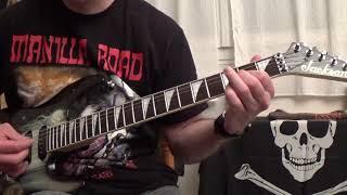 Top 10 Riffs Manilla road (Part 1) (Guitar cover)