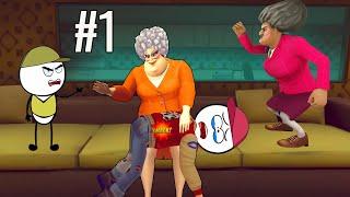 MISS T ki Sister - Scary School Teacher 3D Funny Android Game | Motu Patlu Gameplay