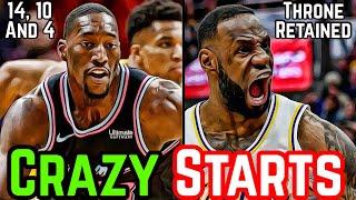 Top 10 Unbelievable Starts From NBA Players This Season