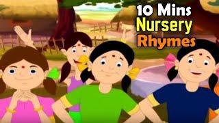 10 Mins Nursery Rhymes 05 || Back To Back Kids Rhymes || Comprint Multimedia