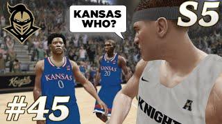 Big 12 Play vs Top 10 Kansas & Top 25 Baylor! | Ep 45 UCF Dynasty | NCAA Basketball 10