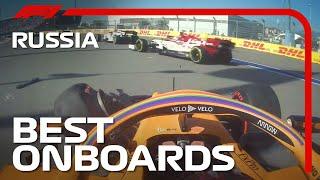 Sainz And Stroll Smash The Barriers And The Top 10 Onboards | 2020 Russian Grand Prix | Emirates