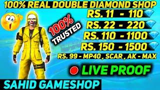 Free Fire Double Diamond Top Up Website |