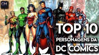 Top 10 - Maiores Personagens da DC Comics em 2020.