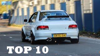 TOP 10 Modified Cars Accelerations after a Carshow