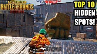 PUBG MOBILE NEW UPDATE: TOP 10 HIDDEN SPOTS in NEW TDM DOMINATION MODE Tips & Trick | Update 0.16.5