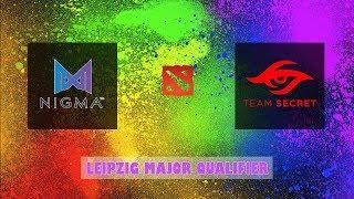 Nigma vs Secret GAME 1 Bo3 | Upper Bracket Leipzig Major Qualifier