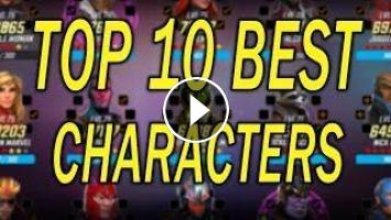 Top 10 Best Characters Jan 2020 - MARVEL Strike Force - MSF