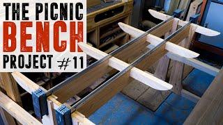 Creating the Dovetailed Frame for the Bench Top  | The Picnic Bench Project